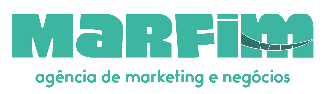 A logo for marfim agencia de marketing e negócios