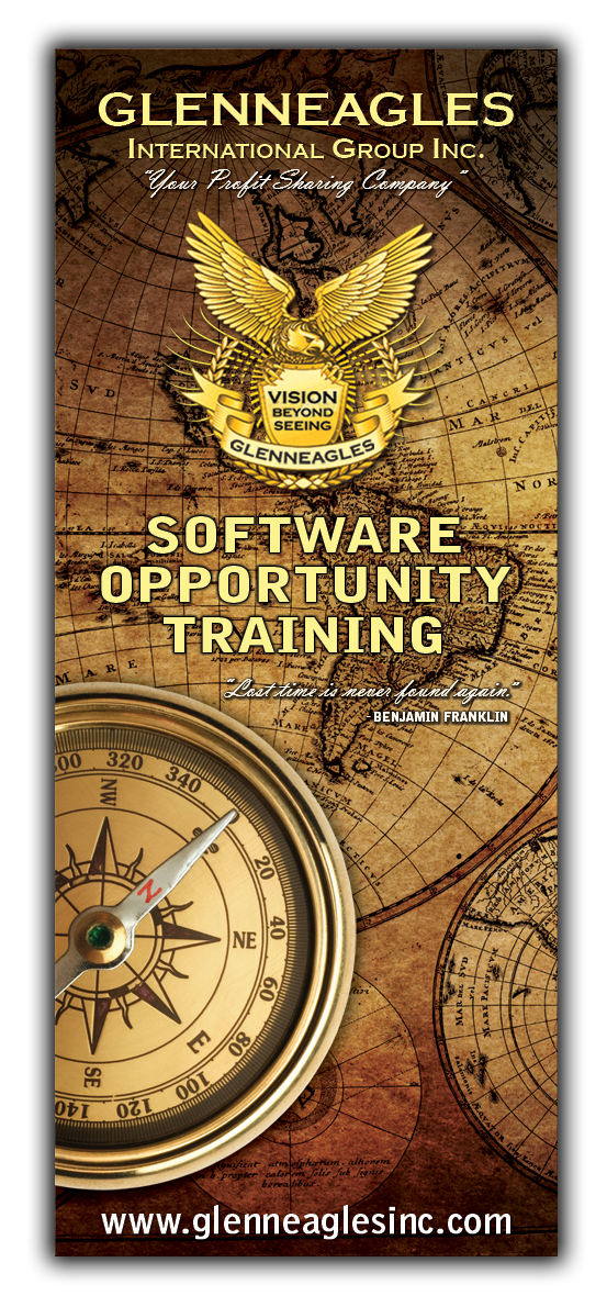 An advertisement for gleneagles software opportunity training