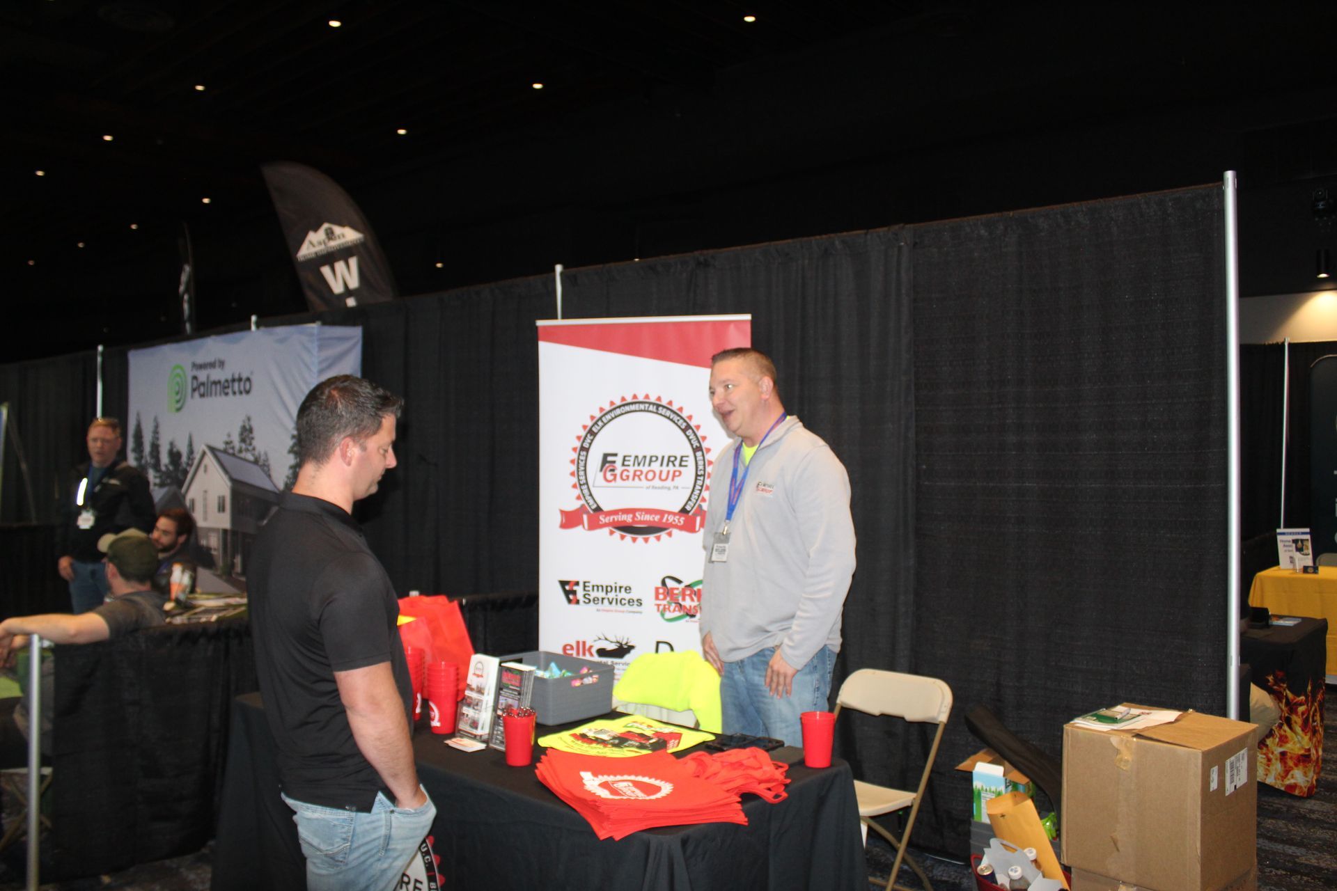 Empire Group and Berks Transfer at the Home Run Building and Trade Expo. 