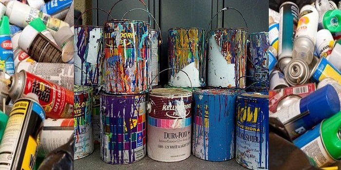How to Dispose of Empty Paint Cans: Latex & Oil-Based Paint