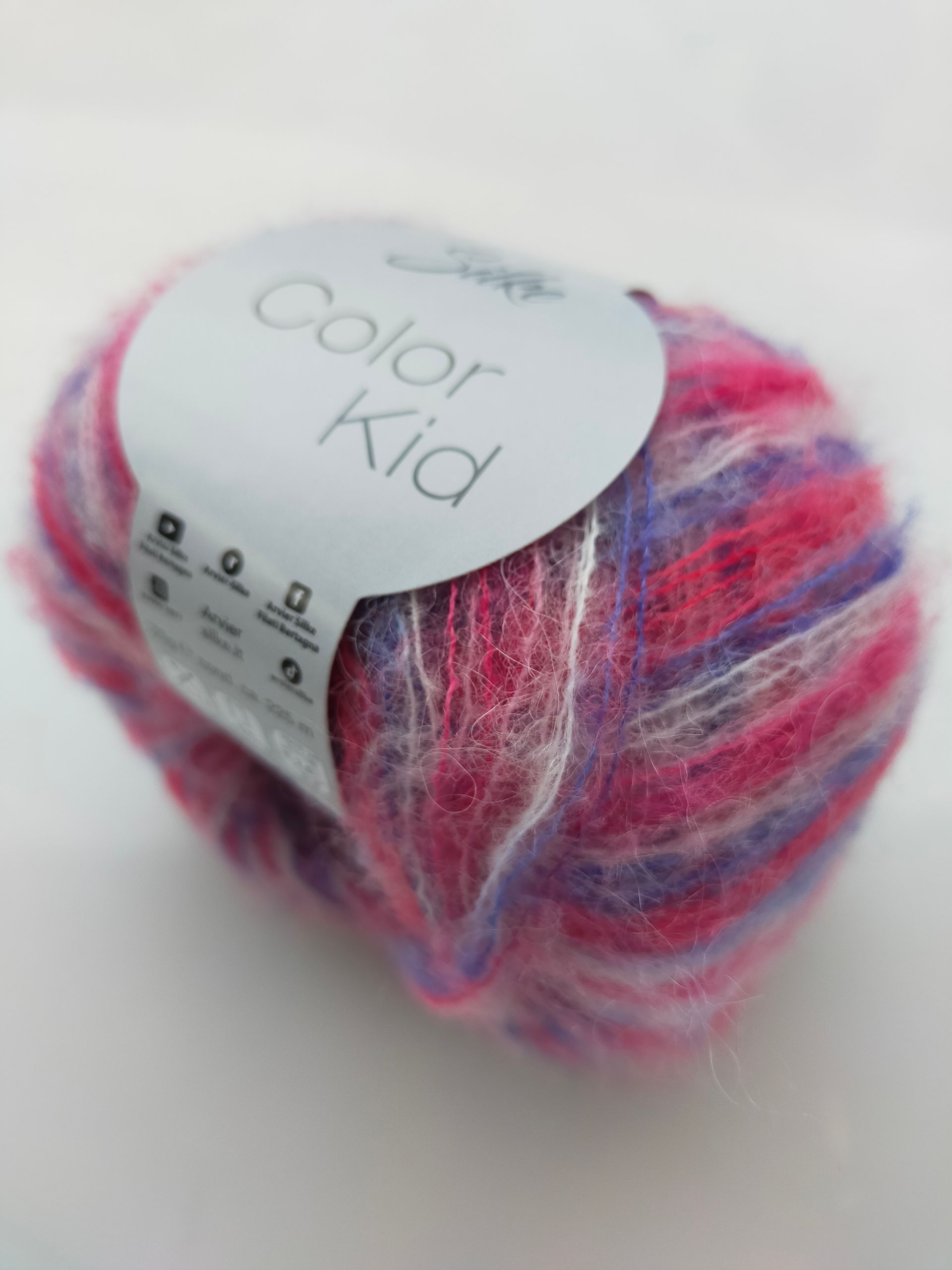 mohair e alpaca multicolore