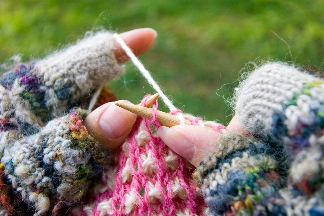 gomitoli in misto alpaca con lurex