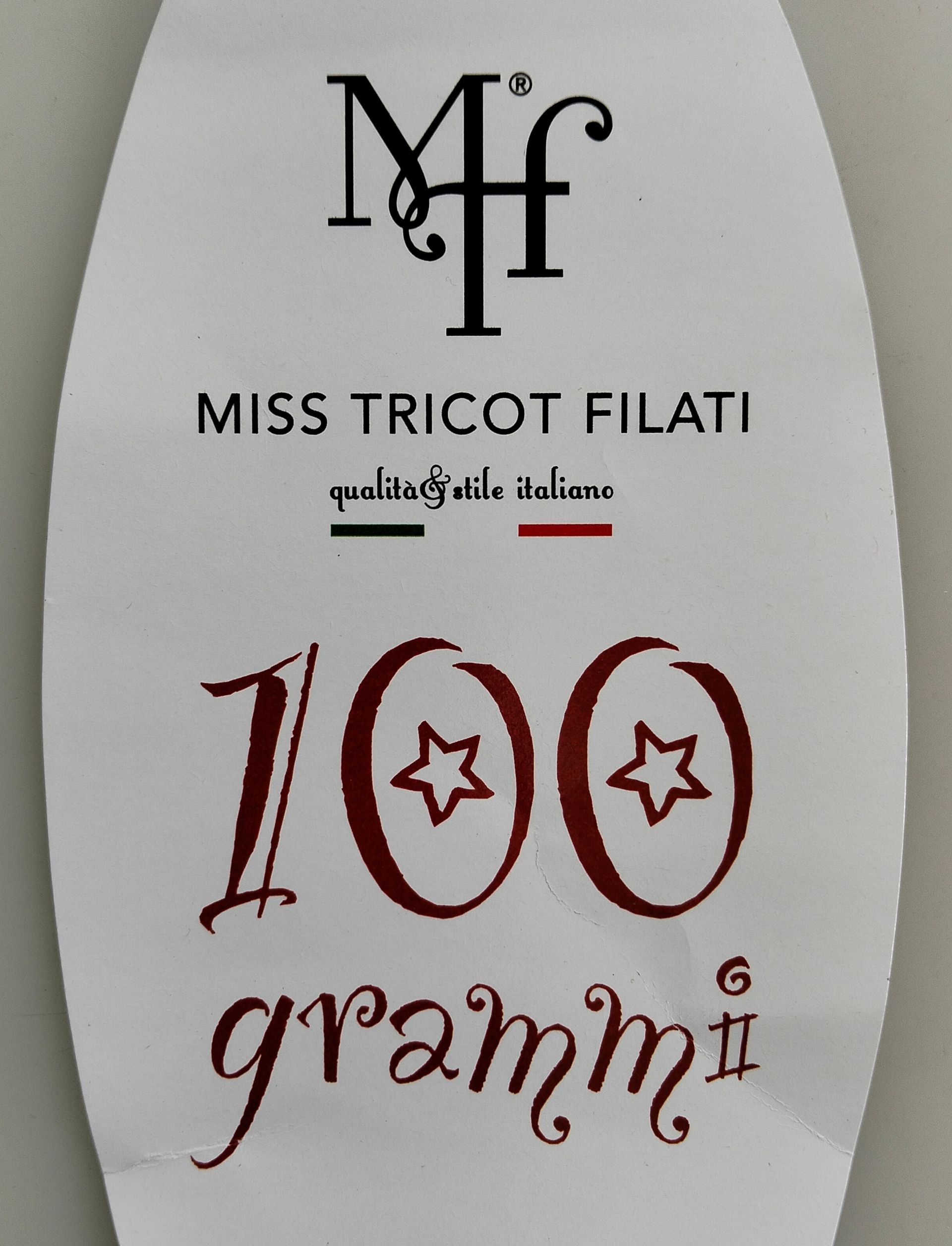 100 grammi miss tricot filati