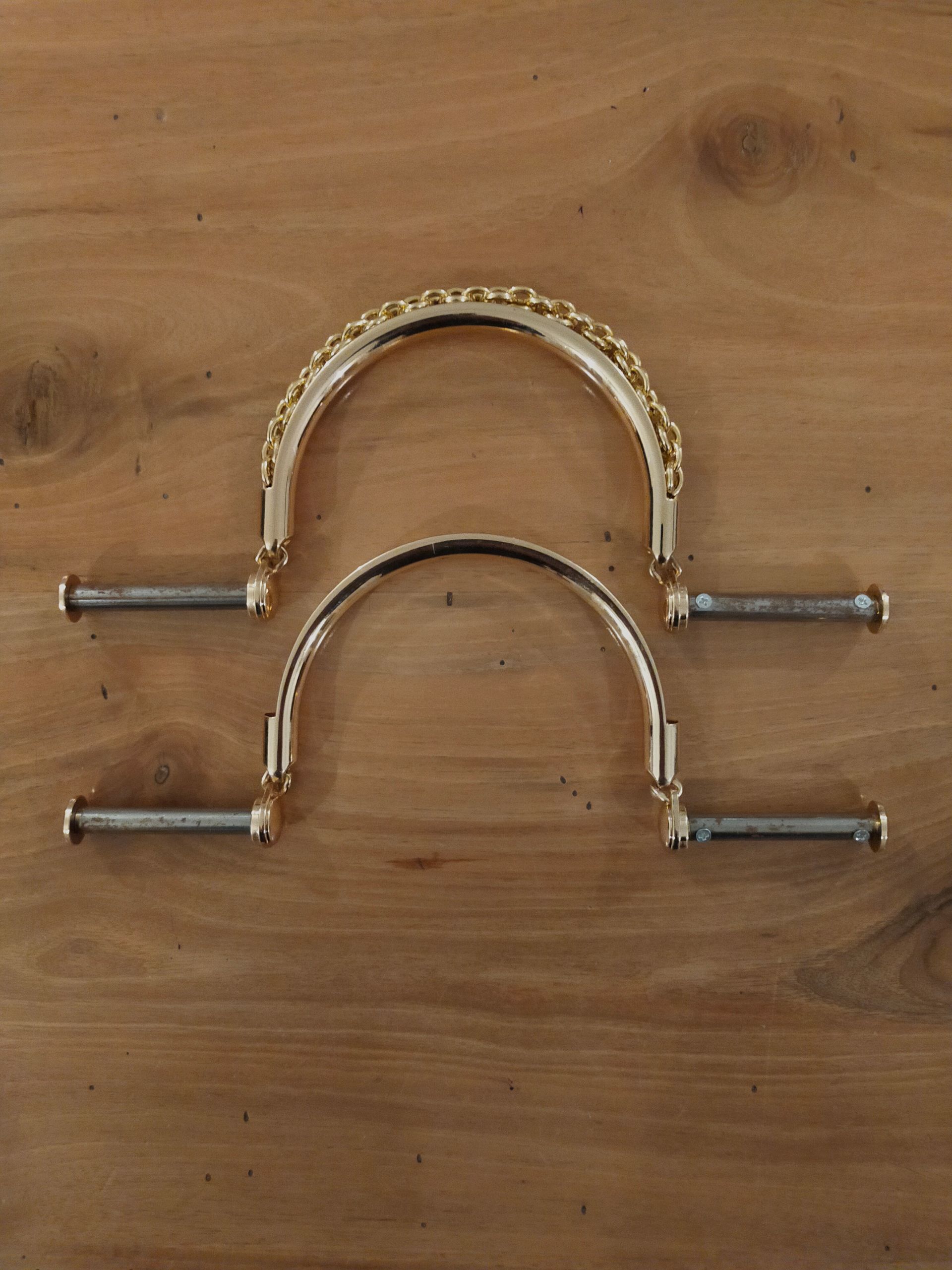 manici in metallo per borse