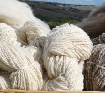 matasse di lana ecologica