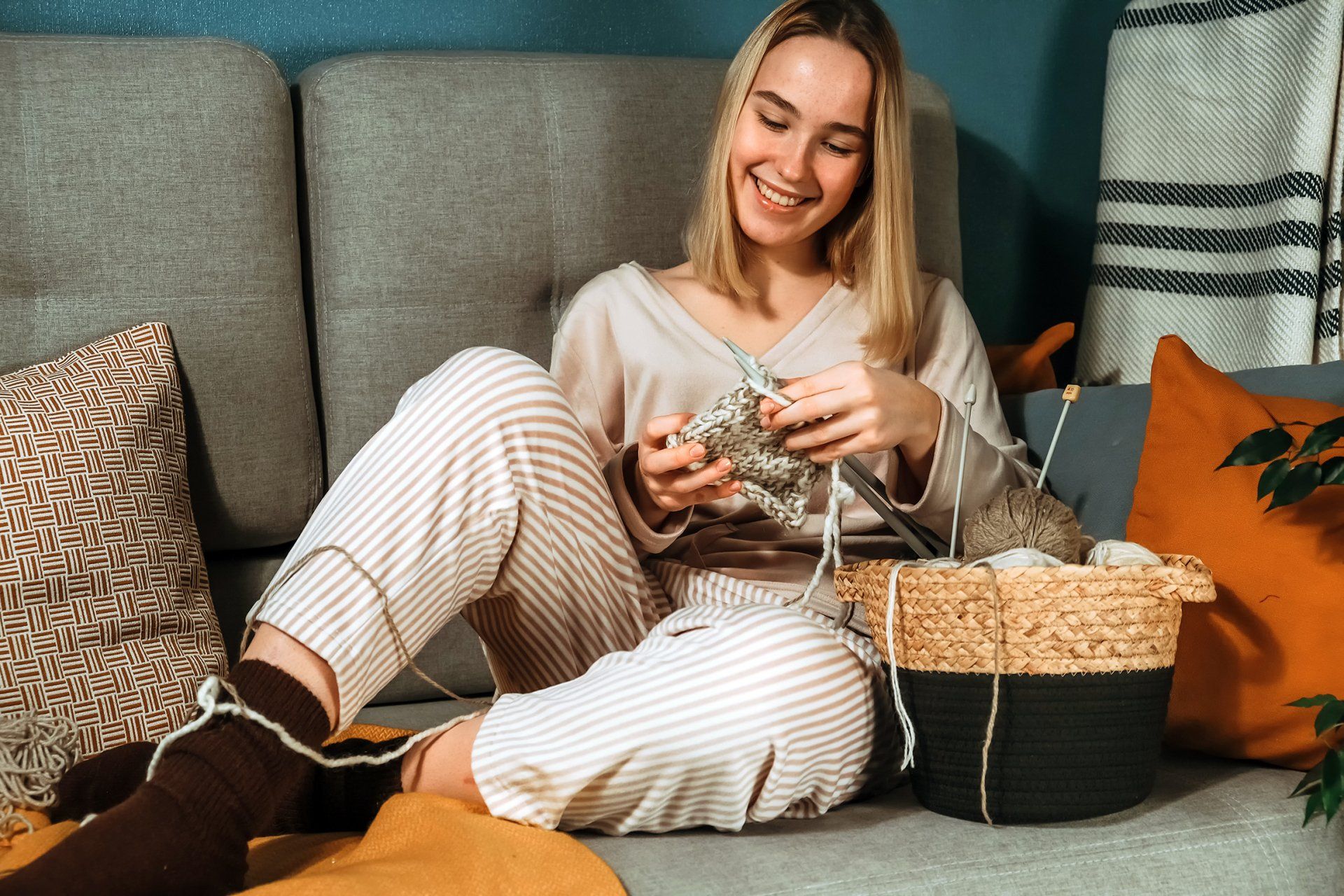 filato garzato a pelo lungo