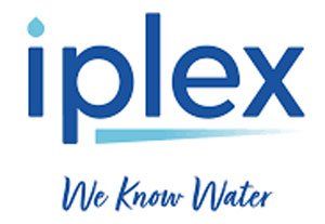 The iplex logo says we know water on a white background.
