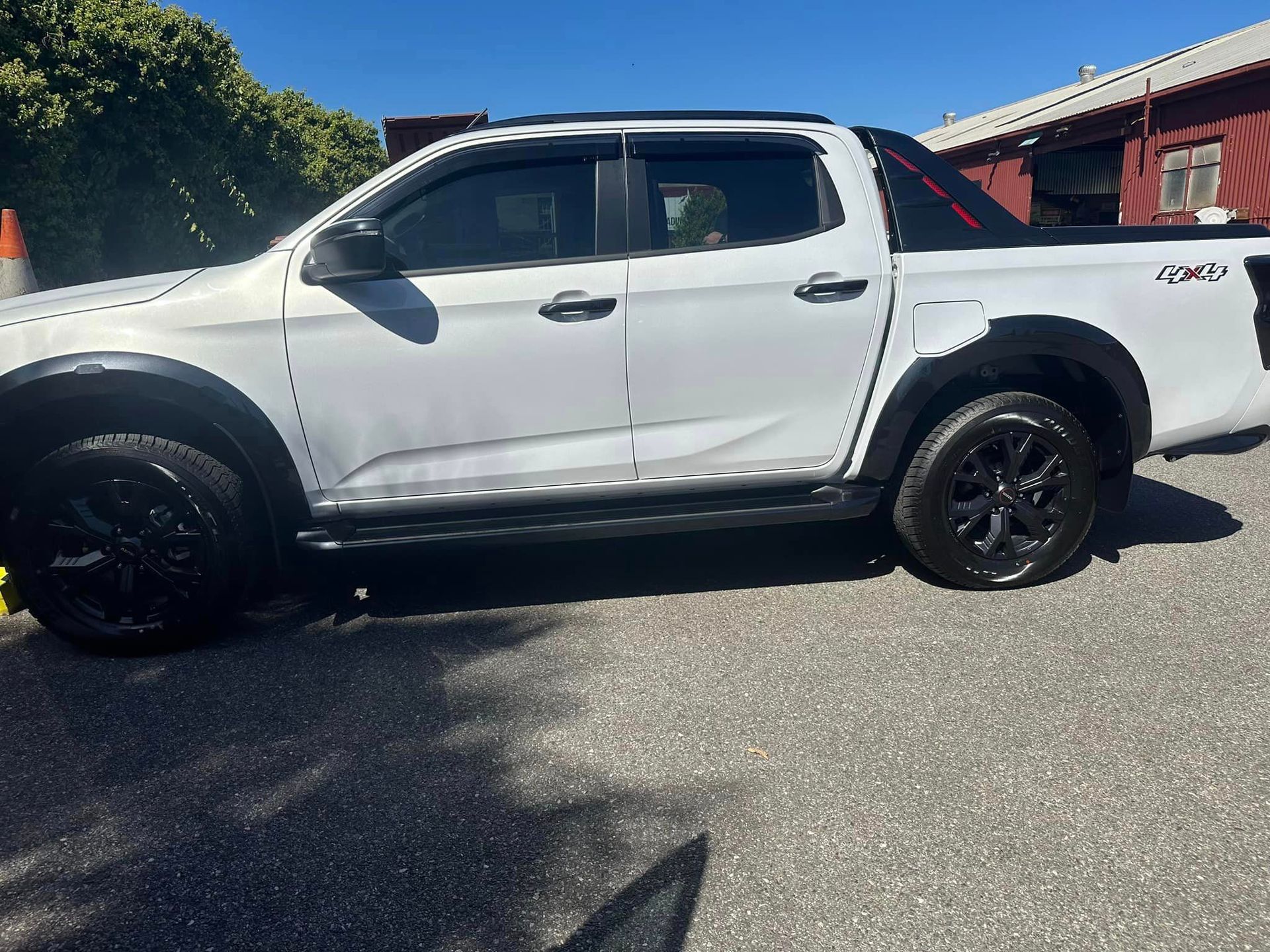 White Ute with Window Tint — Enfield, SA — Scorpion Window Tinting