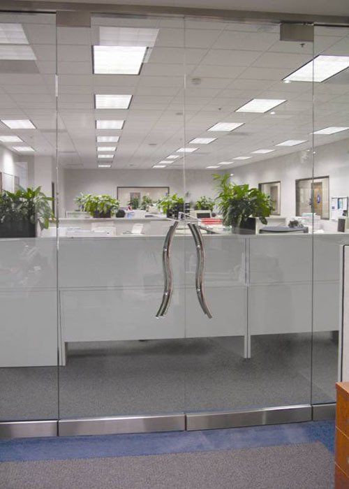 Office Glass Entrance Door — Los Angeles, CA — A & S Glass