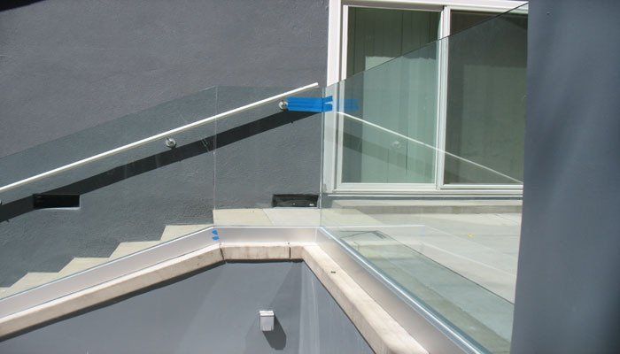 Glass Railing for Stairs — Los Angeles, CA — A & S Glass