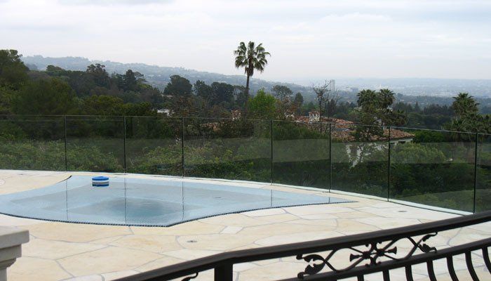 Outdoor Glass Handrail — Los Angeles, CA — A & S Glass