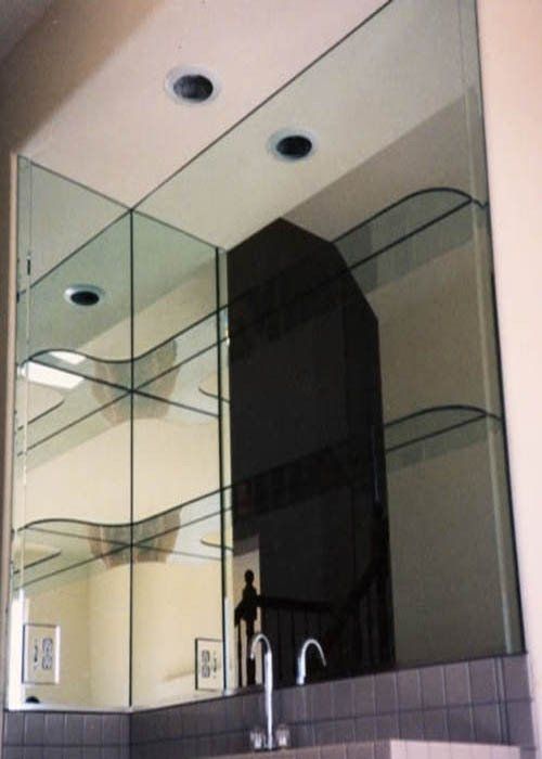 Bar Mirror with Sink and Faucet — Los Angeles, CA — A & S Glass