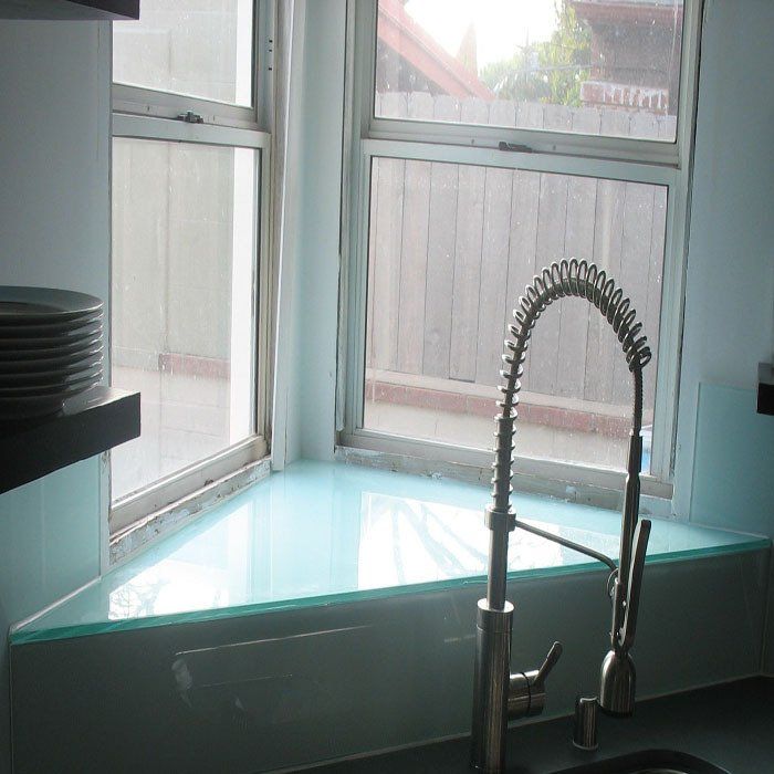 Kitchen Sink Near the Window — Los Angeles, CA — A & S Glass
