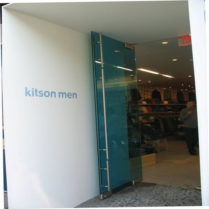 Kitson Men Glass Entrance Door — Los Angeles, CA — A & S Glass