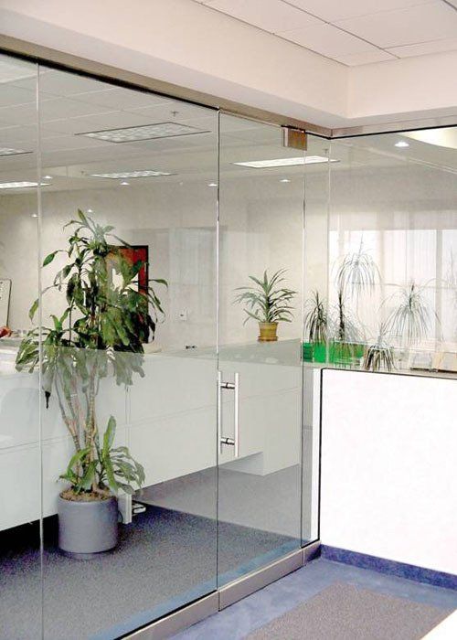 Office with Glass Mirror — Los Angeles, CA — A & S Glass