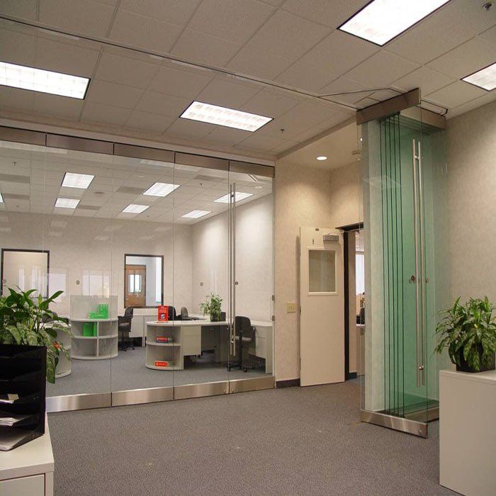 Office with Foldable Glass Door — Los Angeles, CA — A & S Glass