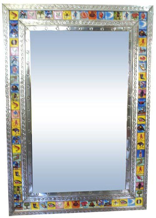 Mirror with Design on Frame — Los Angeles, CA — A & S Glass