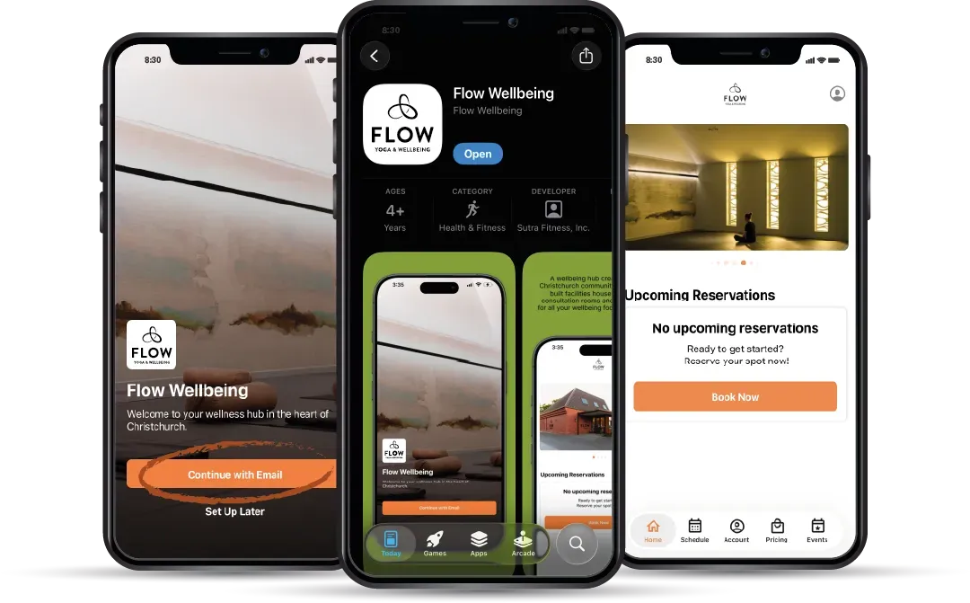 The new Flow Wellbeing App
