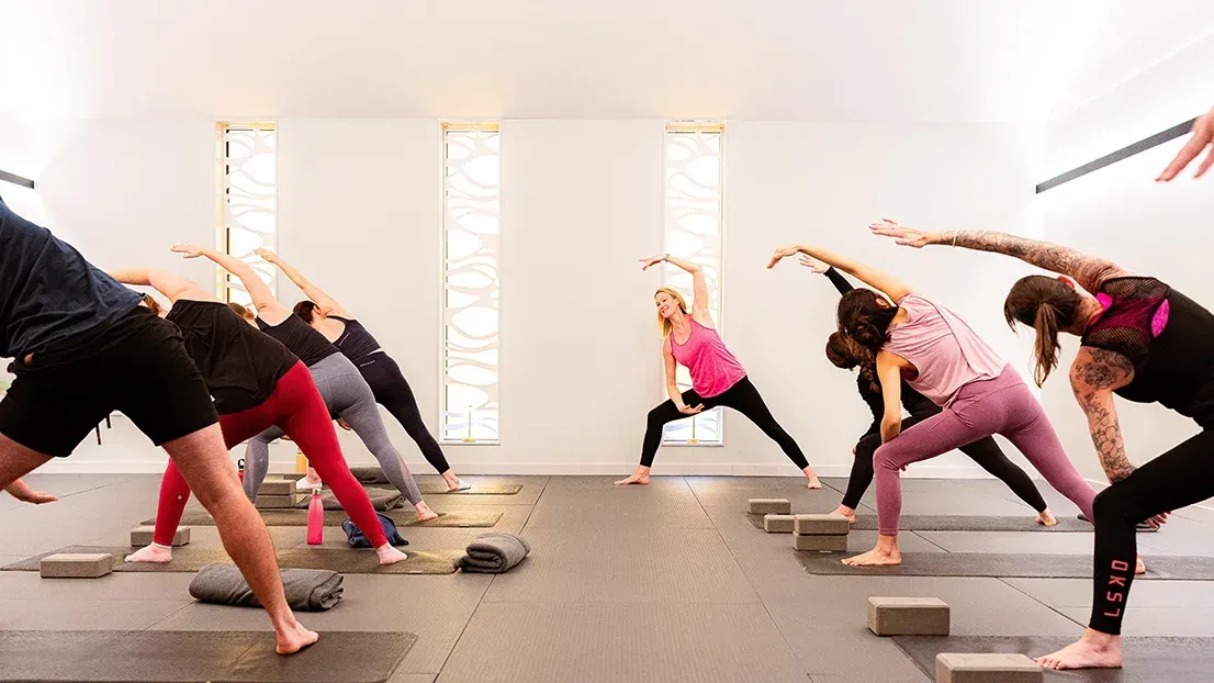 Flow Yoga Earth Studio Class