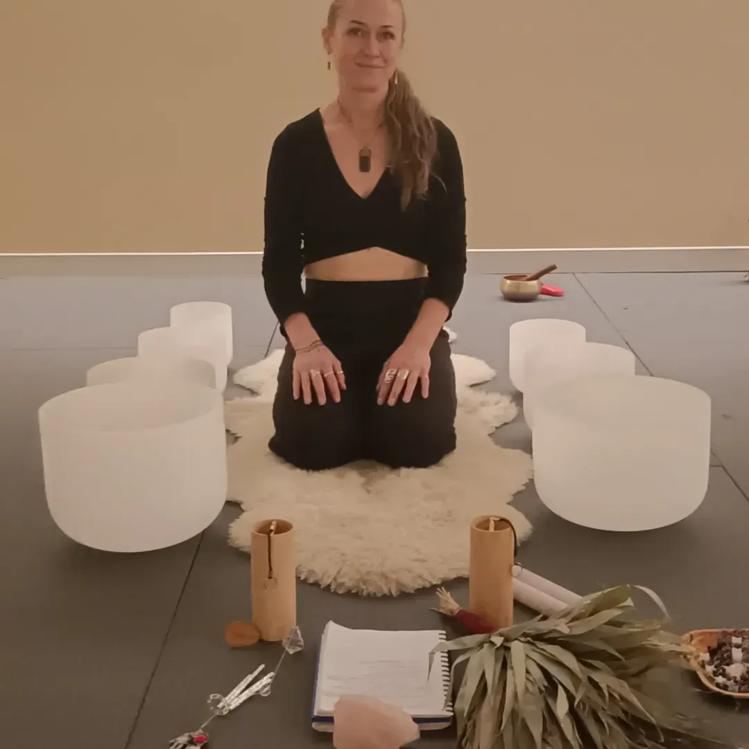 Yayné Banga Flow Yoga & Wellbeing teacher/sound