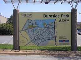 Google photo of Burnside NS sign