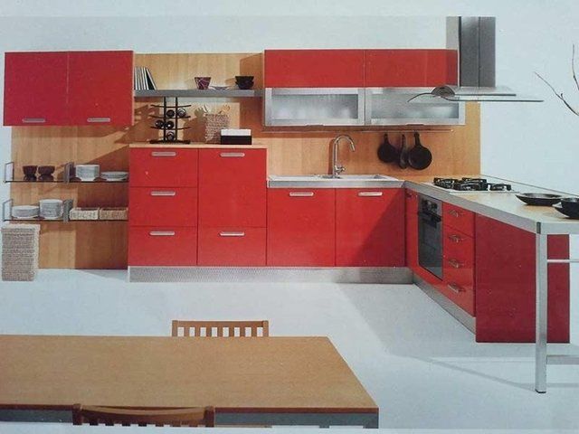 Cucina rossa