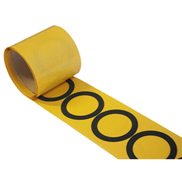 1mm thick EPDM washers with adhesive backing