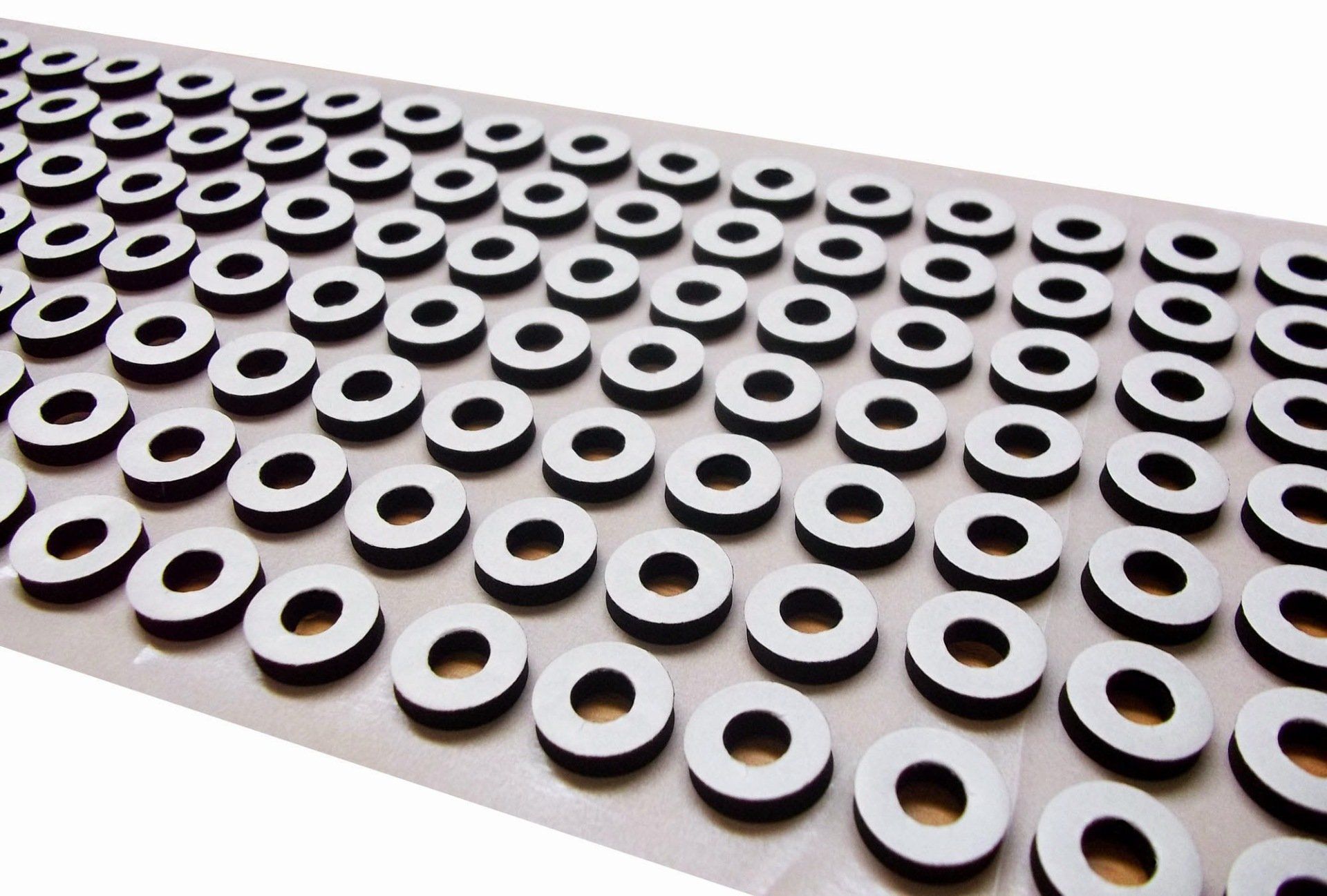 EPDM Washers with adhesive both sides and centre removed