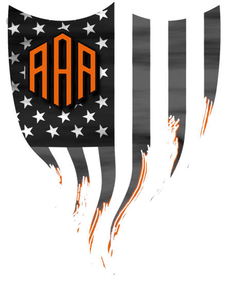 alpena asphalt armor llc's logo of a shield with three 
