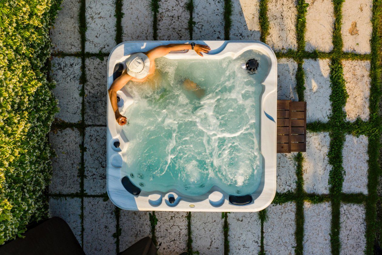 Hot Tub in a House — Tenambit, NSW — Bubbly Spas
