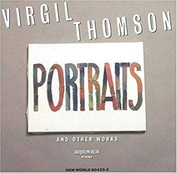 A picture of the cover to Virgil Thomson's album, 