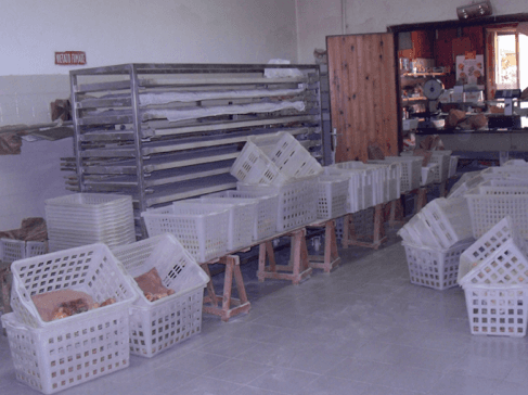 laboratorio della panetteria