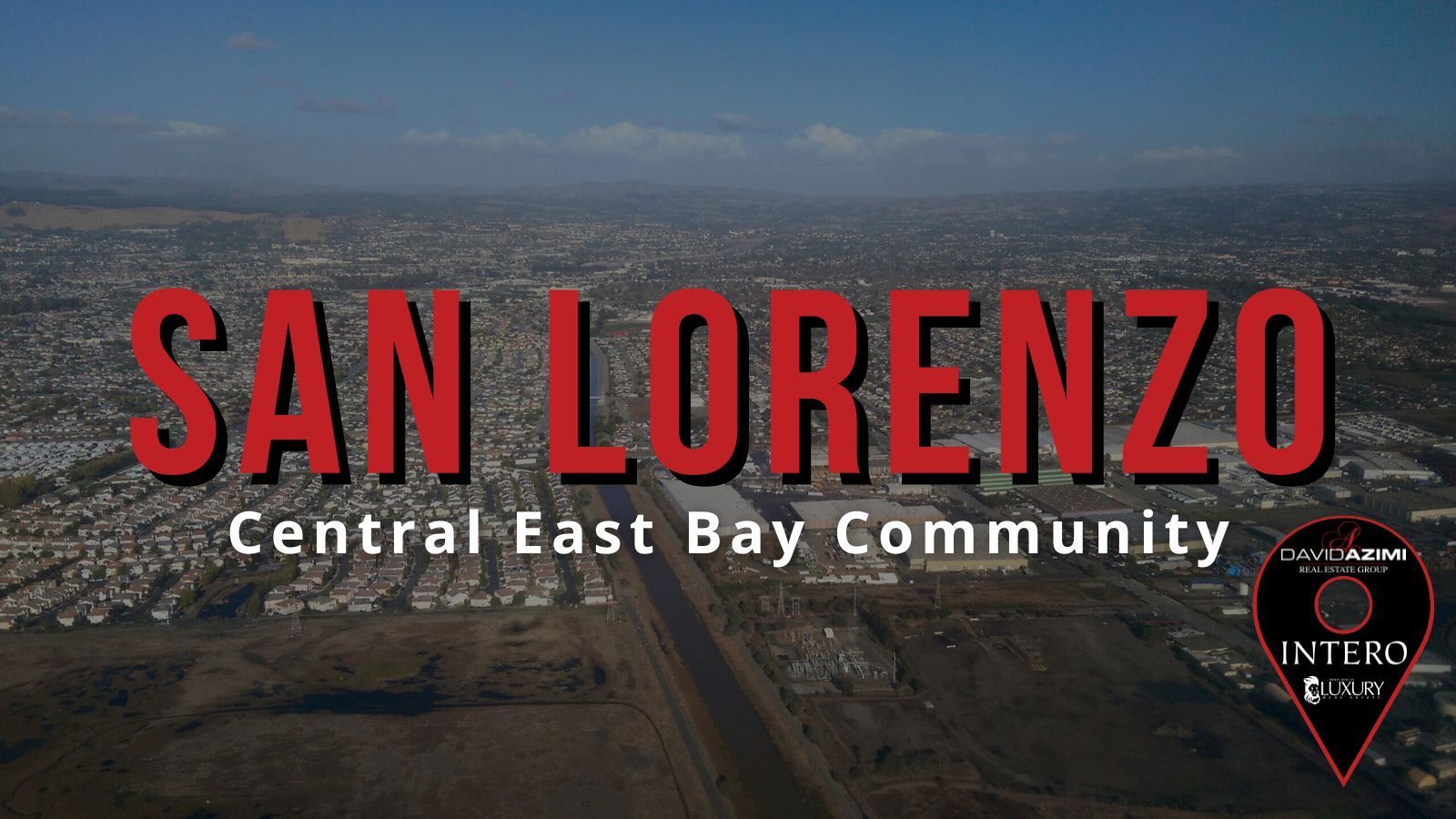 San Lorenzo unincorporated community in Alameda County