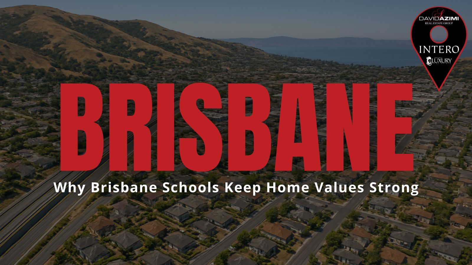 Brisbane, California may be small in size, but its schools have a big impact on local real estate.