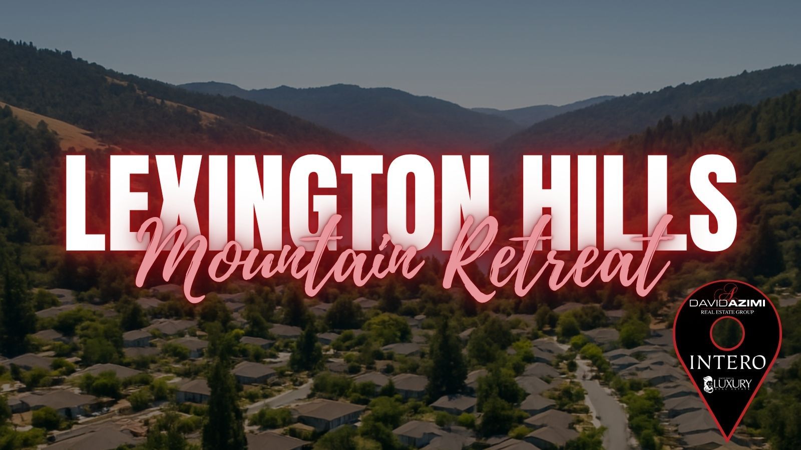 Lexington Hills combines natural scenery and suburban comfort.