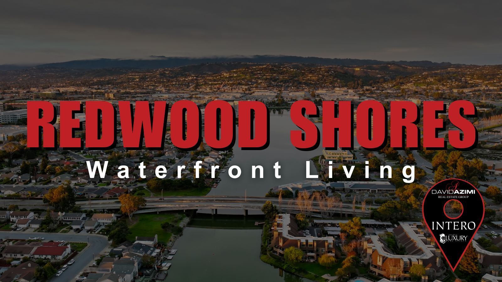Waterfront living in Redwood Shores California
