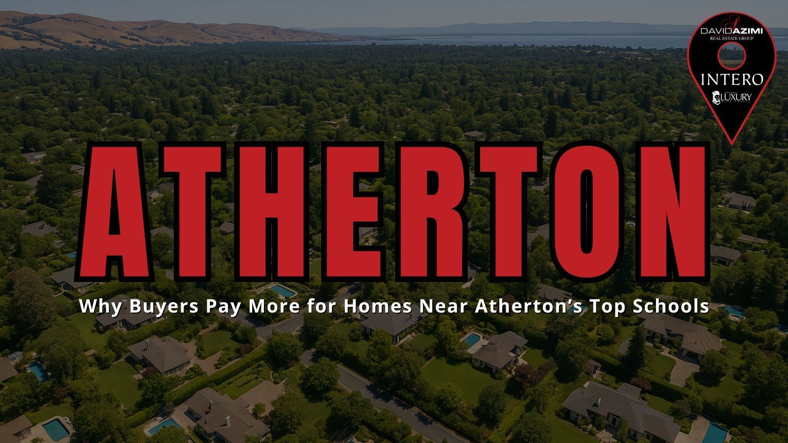 Atherton isn't just one of the wealthiest towns in America—it’s also home to some of the Bay Area’s 