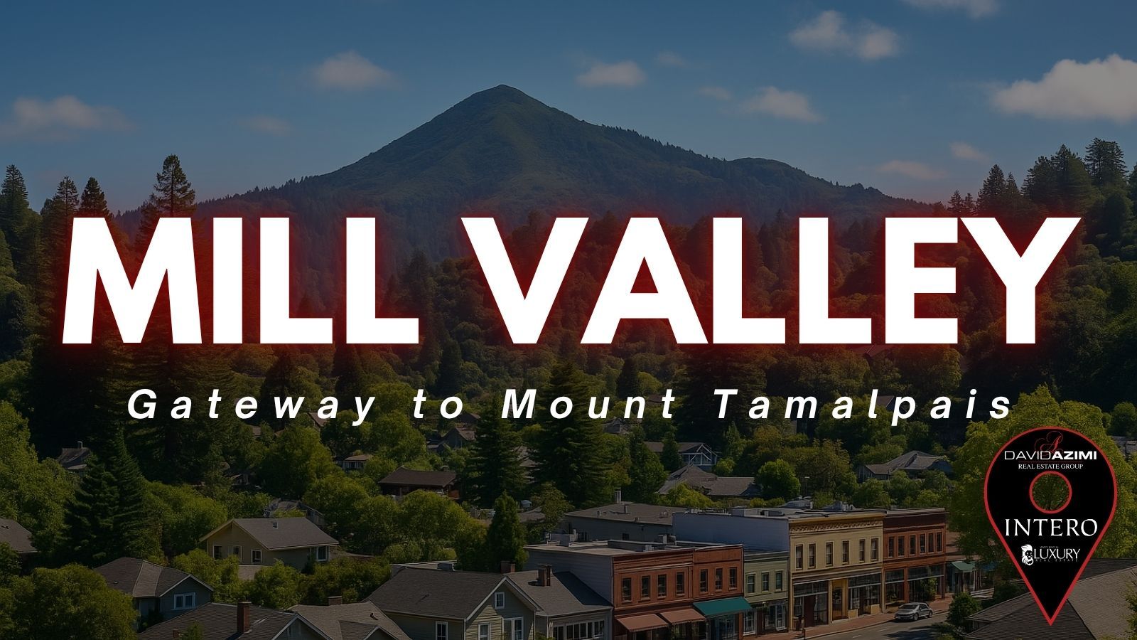 Mill Valley California hillside community