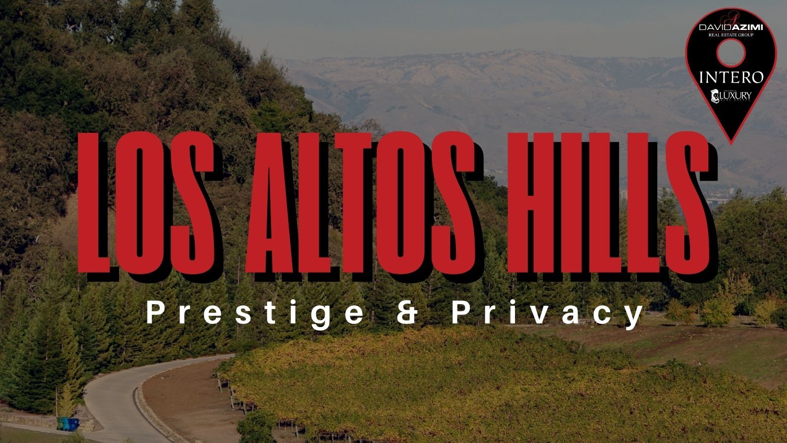 Los Altos Hills California luxury community