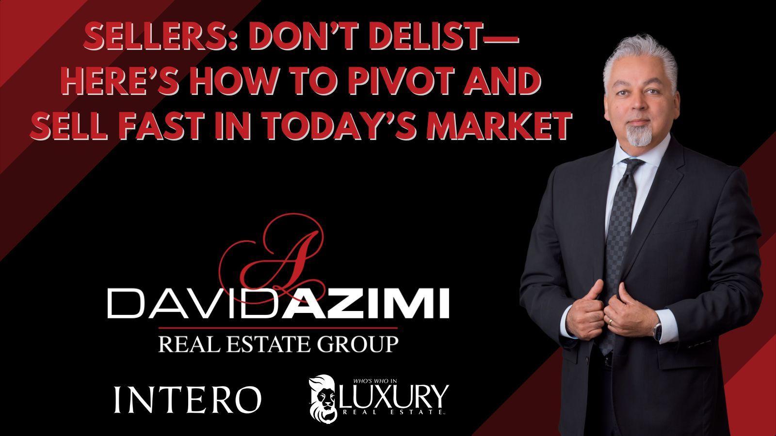 A new trend is emerging: many homeowners are choosing to delist and wait it out, rather than adjust 