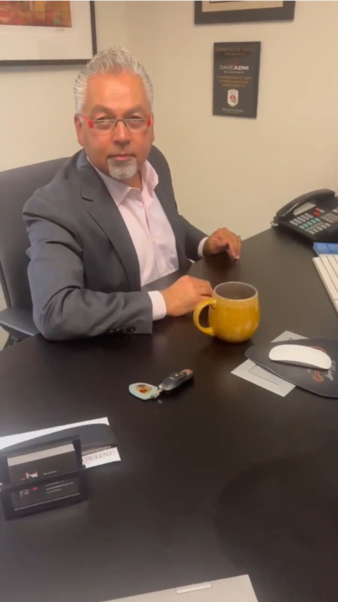 David Azimi preparing a property for market, organizing staging and setup before listing day.