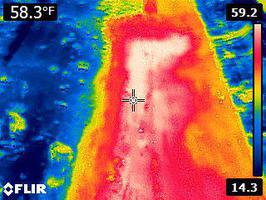 a thermal image