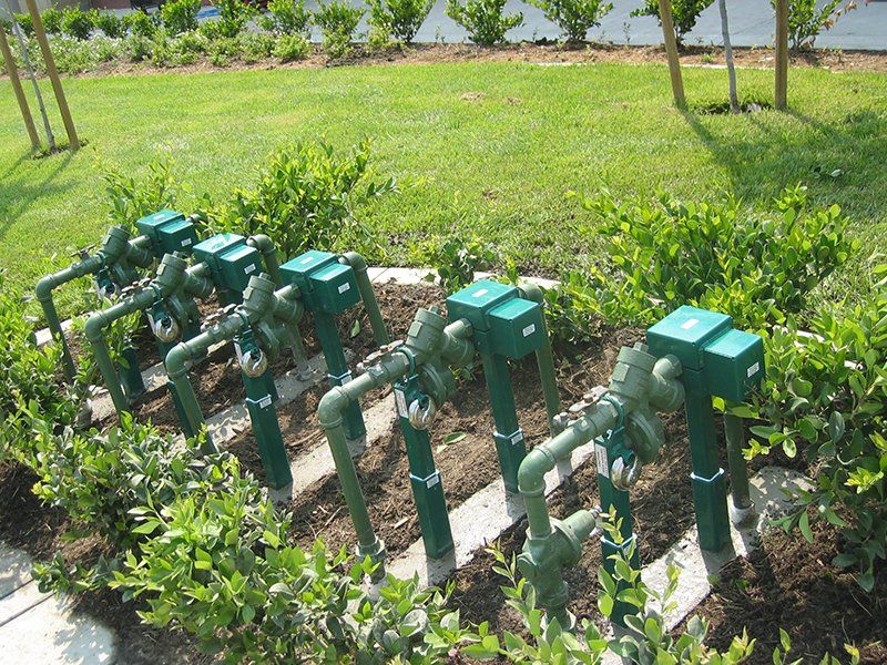Backflow Device on Front Yard — Davie, Florida — American Allstate Backflow Specialists, Inc.