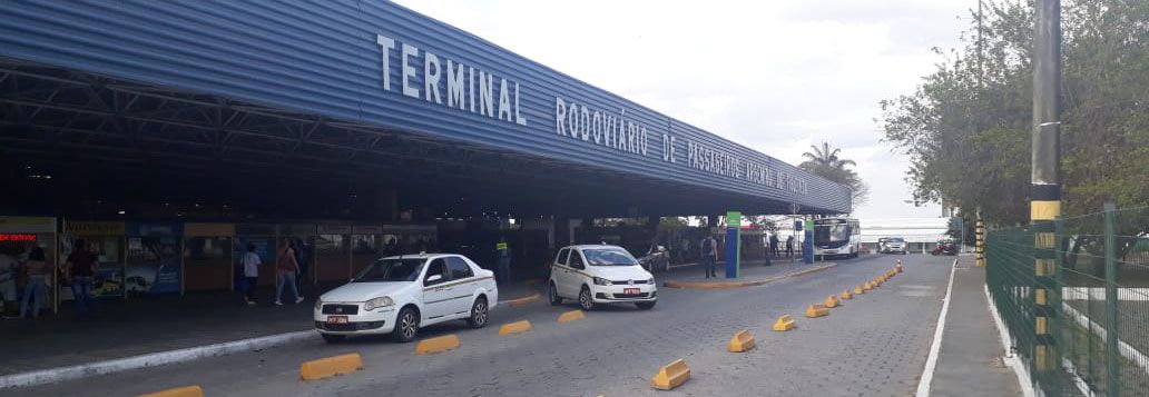 Foto do terminal rodoviário de João Pessoa
