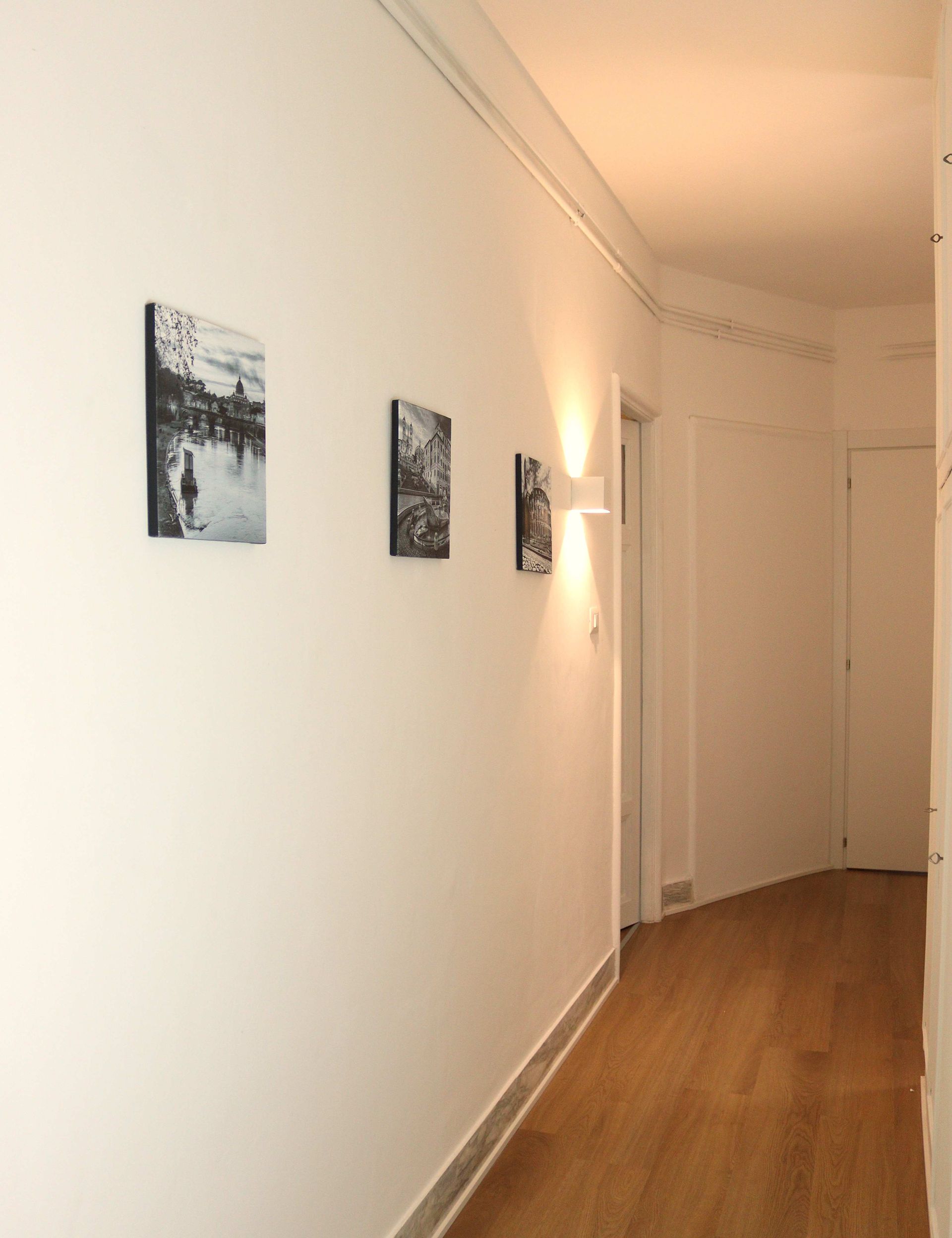 entrata della casa vacanza a trastevere roma