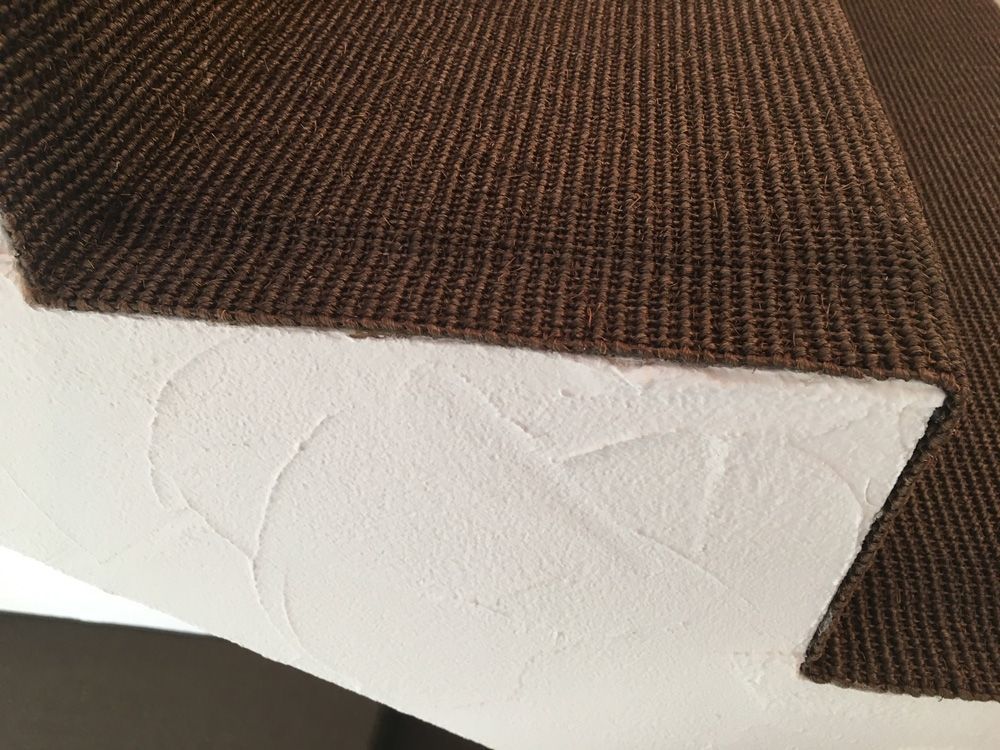 Moquette collée finie