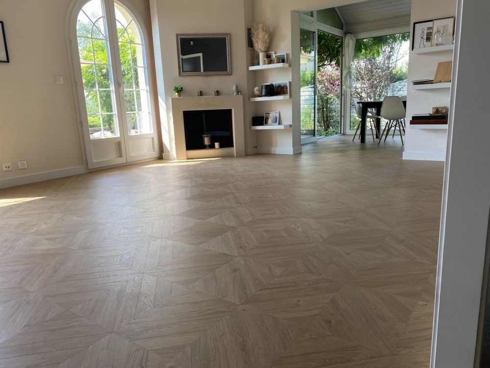 Parquet Stratifié à motif