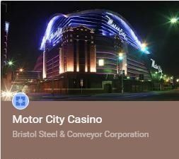 Steel Fabrication — Motor City Casino in Davison, MI