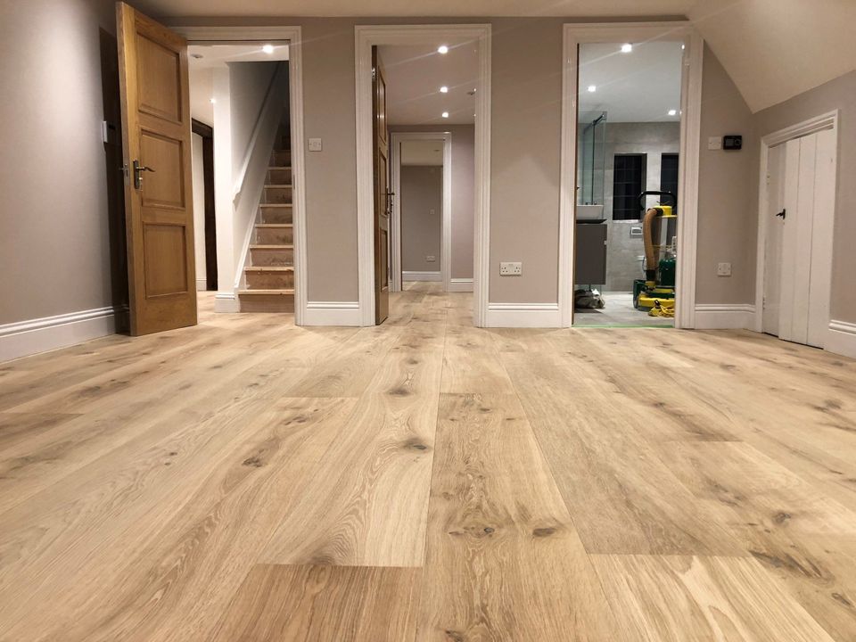 floor sanding Engineered Oak floor