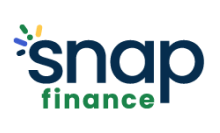 The snap finance logo is on a white background. | Action Service Center